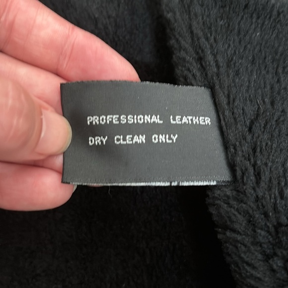 Vintage Marcia Leather Jacket Black Women’s XL Bomber Biker Moto - Picture 10 of 11